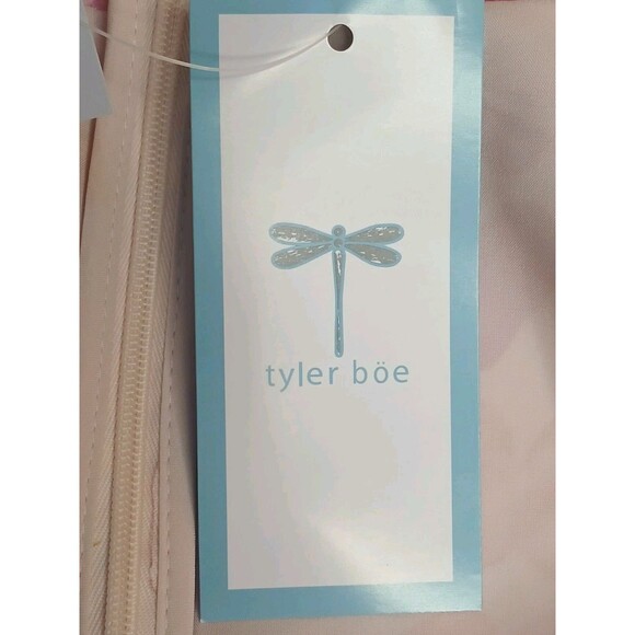 Tyler Boe Dress Sz 4 Pink Floral 100% Silk A-line Midi Ruffled Lined $388 NWT - Picture 13 of 16